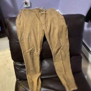 Bear co brown joggers